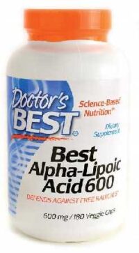 KWAS ALFA-LIPONOWY 600 mg / 180 kaps Doctor's Best