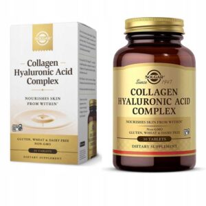 Solgar, Kwas Hialuronowy Kolagen complex 30 tab