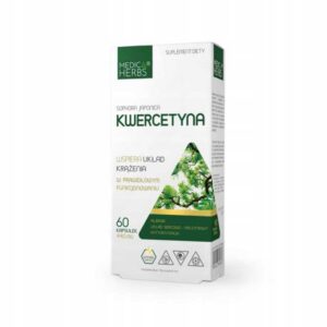 KWERCETYNA 60 KAPSUŁEK - MEDICA HERBS