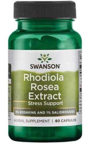 RHODIOLA ROSEA EXTRACT 60 kaps RÓŻENIEC EKSTRAKT