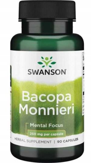 SWANSON - BACOPA MONNIERI 250 mg 90 kaps BaCognize