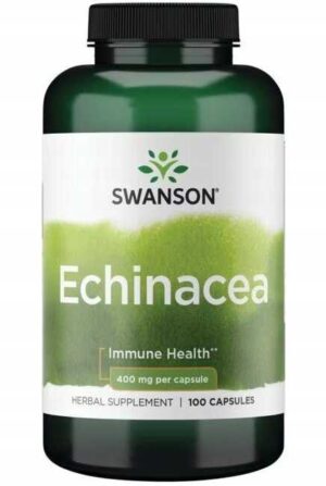Swanson ECHINACEA 400mg 100 kaps JEŻÓWKA PURPUROWA