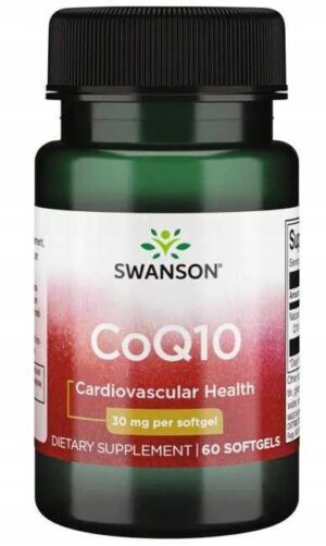 Swanson Coenzyme Q10 30 mg 60 kaps KOENZYM Q-10