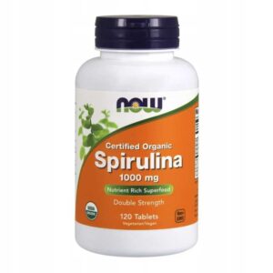 SPIRULINA 1000 mg 120 tab - CERTYF. ORGANICZNA