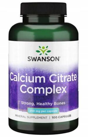 CALCIUM CITRATE COMPLEX 100 kaps CYTRYNIAN WAPNIA