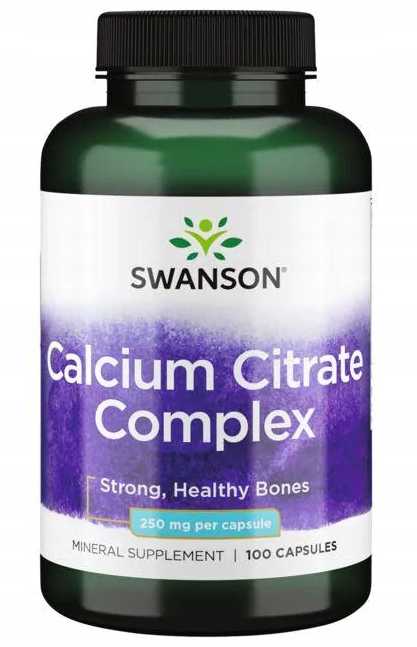 CALCIUM CITRATE COMPLEX 100 kaps CYTRYNIAN WAPNIA