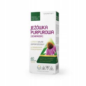JEŻÓWKA PURPUROWA ECHINACEA 60 KAPSUŁEK