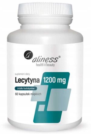 Aliness, Lecytyna sojowa 1200 mg 60 kapsułek