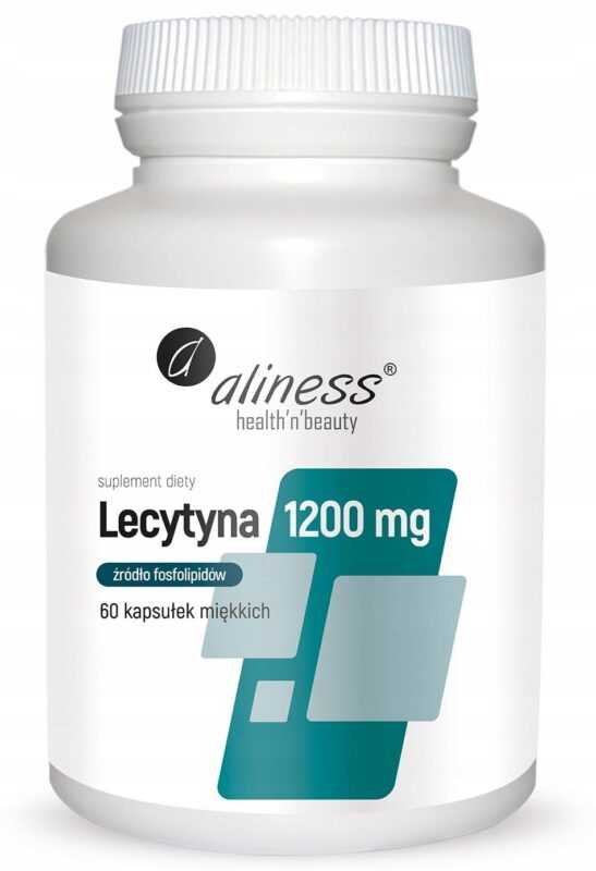 Aliness, Lecytyna sojowa 1200 mg 60 kapsułek
