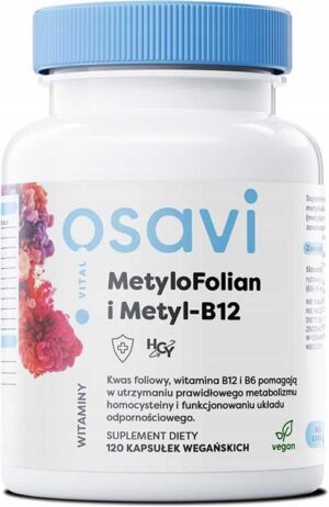 Methyl Folate & Metyl-B12 & P-5-P /120 kap