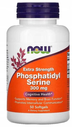 NOW FOODS - FOSFATYDYLOSERYNA 300 mg 50 kaps
