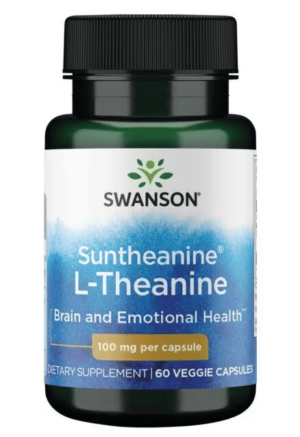 SWANSON Suntheanine L-Theanine 100 mg / 60 kaps TEANINA