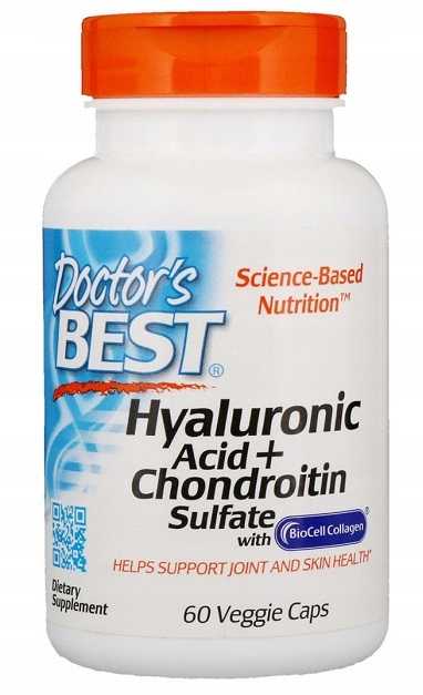 KWAS HIALURONOWY + CHONDROITYNA + KOLAGEN TYP II