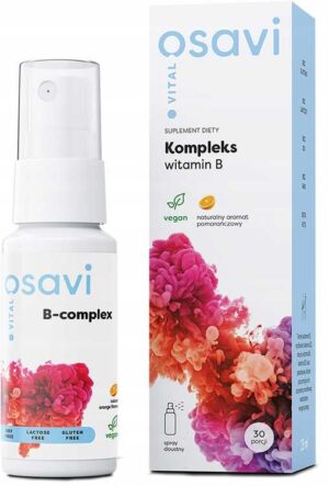 Kompleks Witamin B Spray Doustny Pomarańcza 25 ml