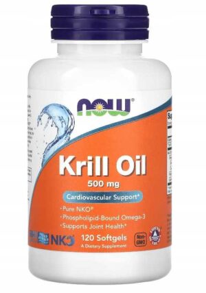 NOW Foods NEPTUNE KRILL OIL 500mg 120k OLEJ KRYLA