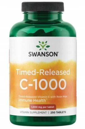 WITAMINA C 1000 mg 250 tab SWANSON TIMED-RELEASE
