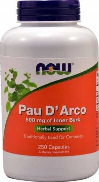 NOW FOODS PAU d'ARCO 500 mg 250 kaps KORA LAPACHO