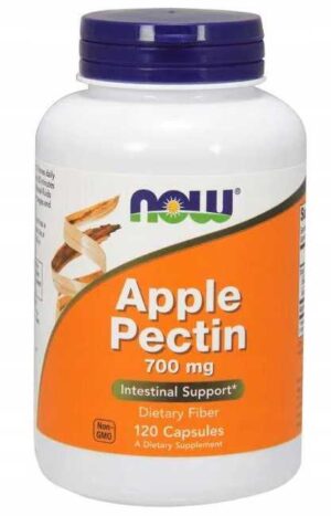 NOW FOODS APPLE PECTIN 120 kaps PEKTYNY JABŁKOWE