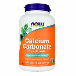 NOW FOODS, WĘGLAN WAPNIA - 340 gram WAPŃ