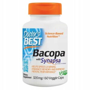 Doctor's Best, Bacopa with Synapsa 320mg 60 kaps