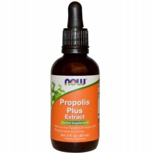 NOW FOODS, PROPOLIS Plus Extract 60ml KIT PSZCZELI
