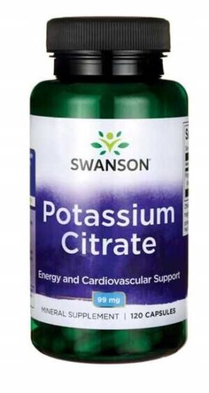 CYTRYNIAN POTASU 120 kapsułek Swanson POTAS