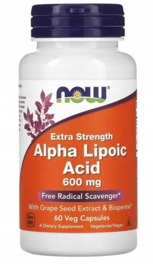 Alpha Lipoic Acid with Grape Seed Extract 60 KAPS