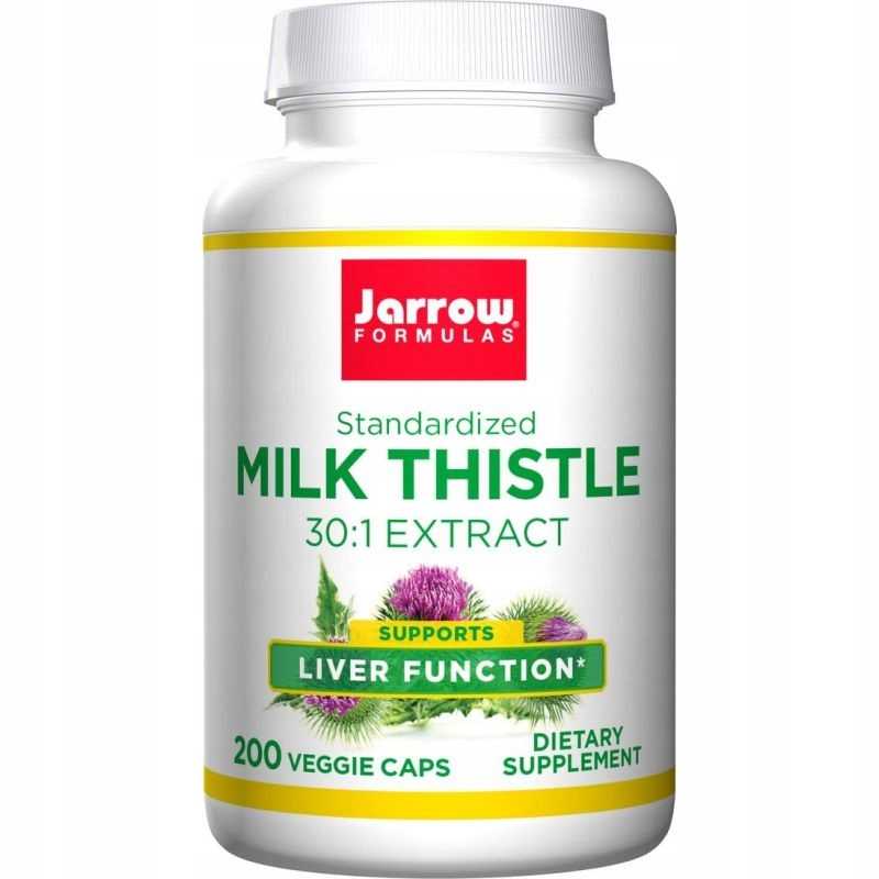 JARROW FORMULAS - MILK THISTLE 200 kaps EXTRACT