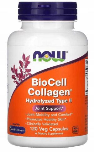 NOW Foods - BIOCELL COLLAGEN 120kaps KOLAGEN TYP 2