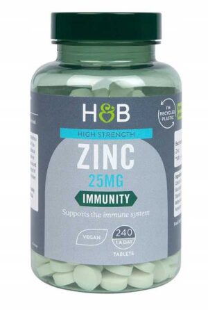 Holland&Barrett High Strength Zinc 25 mg CYNK 240t