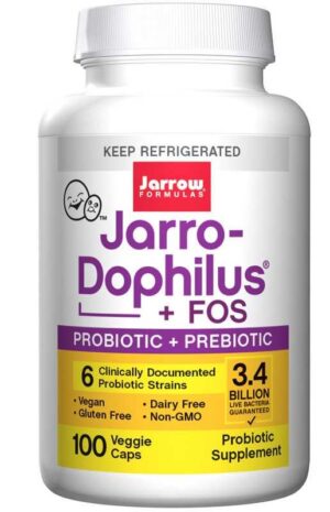 Jarro-Dophilus + FOS - 100 kapsułek - PROBIOTYK