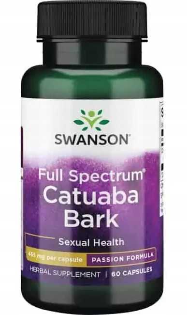CATUABA BARK - 60 KAPS - Kora Katuaba - Swanson