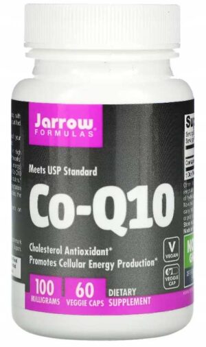 Jarrow Formulas CO-Q10 100mg 60 kaps - KOENZYM Q10