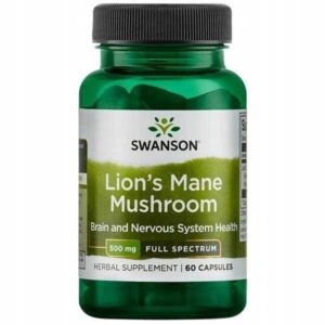 SOPLÓWKA JEŻOWATA 500mg Lion's Mane Mushroom 60kap