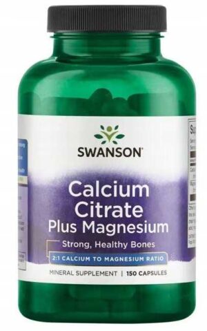 CYTRYNIAN WAPNIA + MAGNEZ - 150 kapsułek - WAPŃ