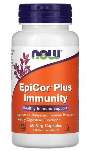 NOW FOODS - EPICOR Plus Immunity 500 mg 60 kaps