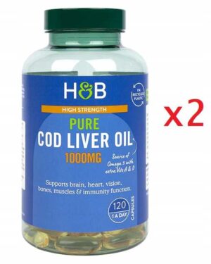 Holland & Barrett TRAN w kapsułkach 1000mg 240 kap
