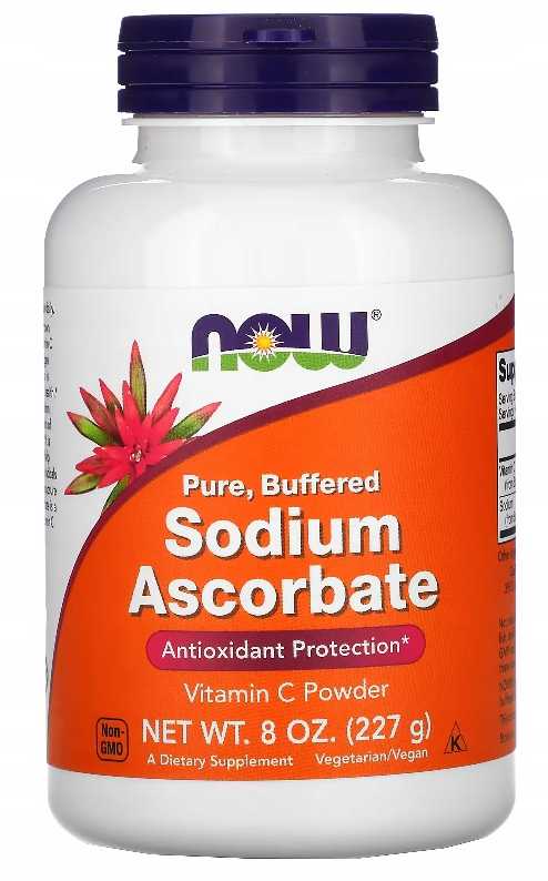 BUFOROWANY ASKORBINIAN SODU - 227 gram WITAMINA C