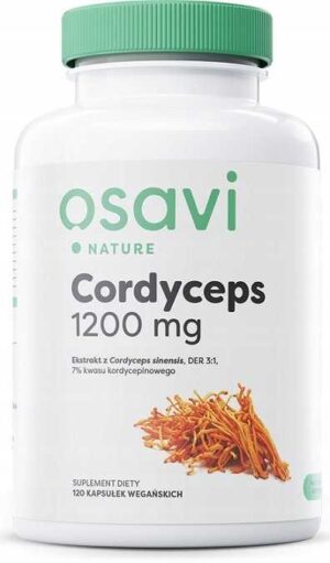 CORDYCEPS SINENSIS EXTRACT 1200mg 120kap MACZUŻNIK