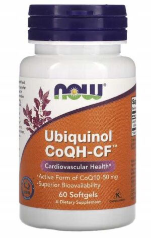 UBICHINOL - UBIQUINOL 50 mg 60 kaps - KOENZYM Q10