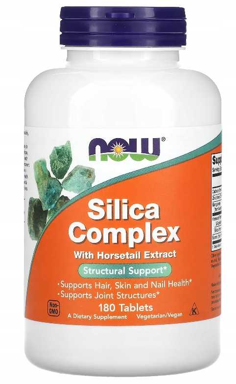NOW Foods - SILICA COMPLEX with Horsetail Extract