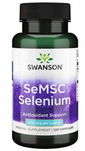 SWANSON - SeMSC Selenium 200mcg - 120 kaps SELEN