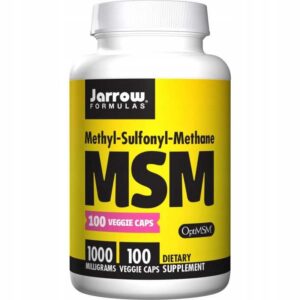 MSM - 1000 mg 100 kaps SIARKA ORGANICZNA OptiMSM