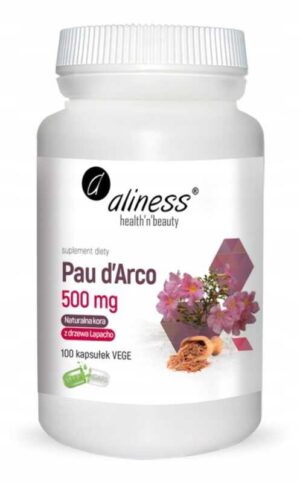 Aliness PAU D'ARCO 500 MG 100 KAPS KORA LAPACHO