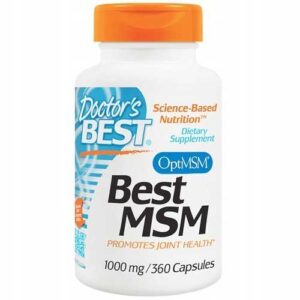 MSM - METYLOSULFONYLOMETAN 1000 mg 360kaps OptiMSM