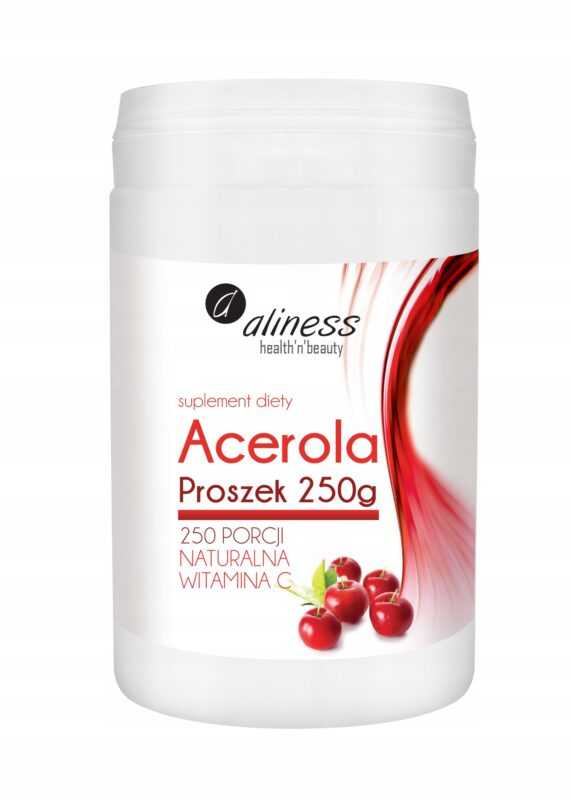 Acerola 250 gram Naturalna Witamina C 25%