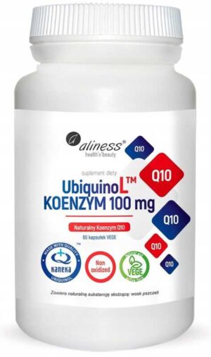 UbiquinoL KANEKA Zredukowany KOENZYM 100mg 60 kaps