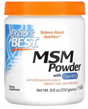 MSM - METYLOSULFONYLOMETAN - OptiMSM - 250 gram