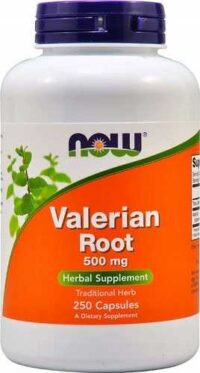 NOW FOODS Valerian Root 500mg 250 kaps WALERIANA