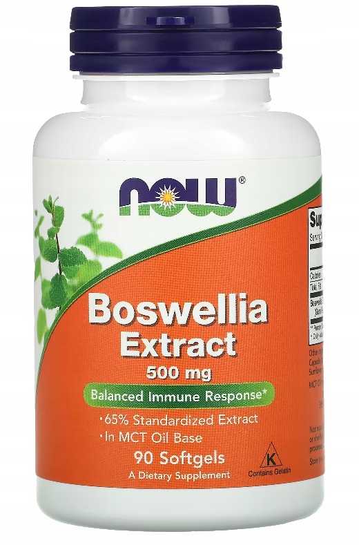 BOSWELLIA EXTRACT - 500mg - 90 kaps - Kadzidłowiec